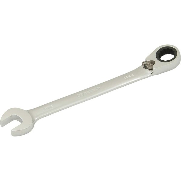 Tools 14mm Reversible Combination Ratcheting Wrench